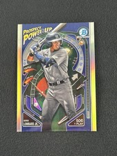 2024 Bowman GEORGE LOMBARD JR. Prospect Power-Up #PP-17 New York Yankees