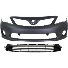 Front Bumper Cover Kit For 2011-2013 Toyota Corolla Usa Built Vehicle Front Bumper Cover Kit For 2011-2013 Toyota Corolla Usa Built Vehicle