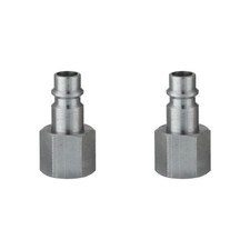 2x Luftleitungsadapter Innengewinde Rp 1/4 BSP XF Euro Schnellverschraubung PCL