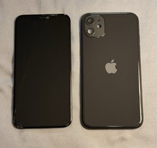  Apple iPhone 11 back housing Black good c...