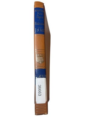 American State Papers The Federalist Mill On Liberty 1980 Britannica Great Books