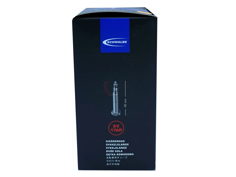 2 x tuyau Schwalbe 42-622 (28 x 1,60) 700 x 40 C SV 40 mm Sclaverand + lève-pneu - Photo 4/4