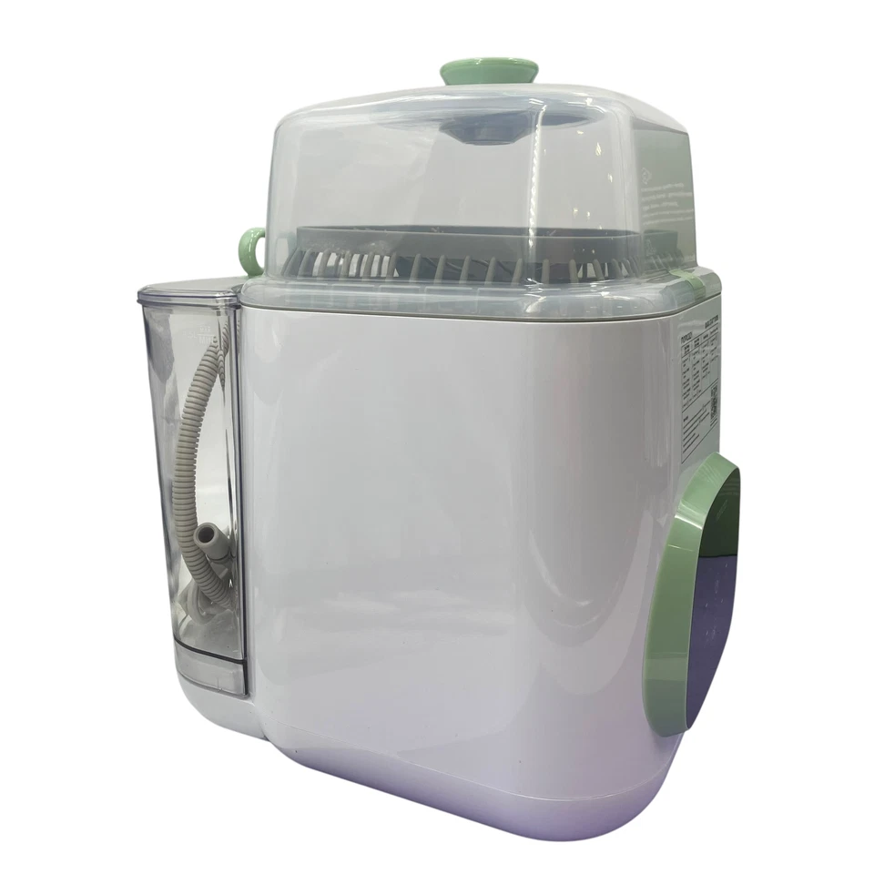 Lavadora e esterilizador automático de garrafas Momcozy KleanPal Pro BS03 branco/verde #NO4909 - Imagem 3 de 4