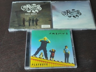 The Rasmus Sail Away Playboys First Day Of My Life CD Lot Of 3 Playground Music