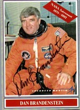 Original Autograph Daniel Brandenstein NASA A...