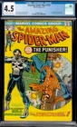 1974 Amazing Spider-Man #129 Marvel Comics 1st Appearance Of Punisher CGC 4.5