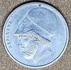 1982 Greece 20 Drachmes Coin L50 — photo 2