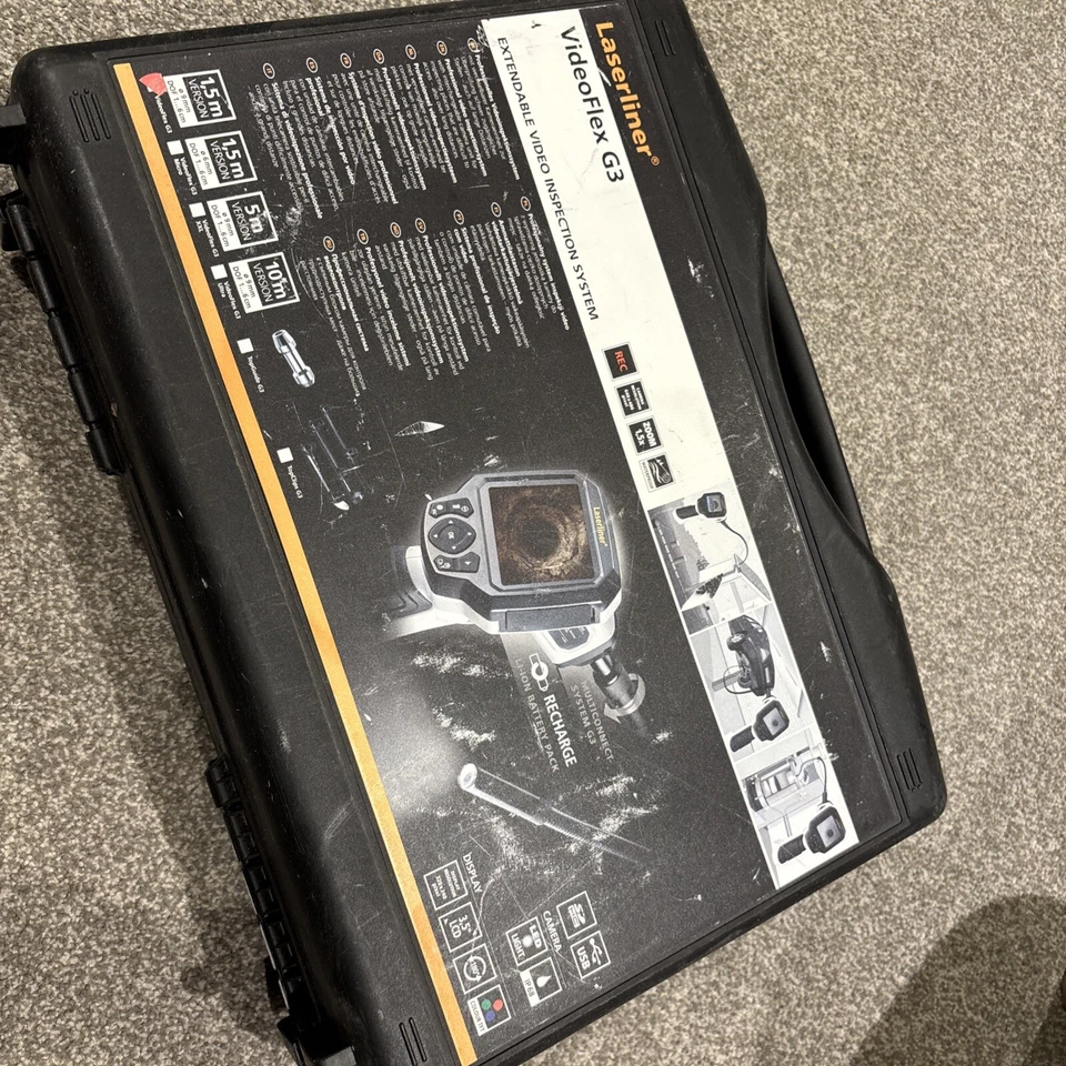 Fibre Optic Camera. Laserliner VideoFlex G3 Professional Inspection Camera - Image 2 of 4