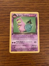 Pokémon TCG Dark Slowbro Team Rocket 29 Regular 1st Edition Rare