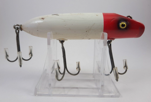 Leurre Crankbait Vintage South Bend Best-O-Luck #918 – Années 1930, Bois D'origine