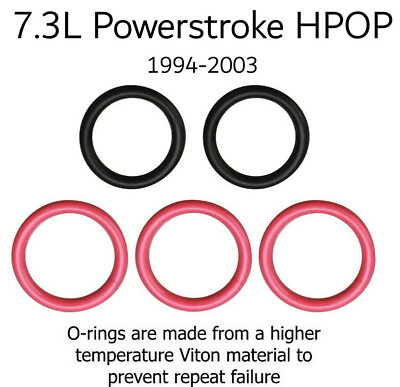 #ad 7.3L POWERSTROKE HPOP O RING KIT HIGH PRESSURE OIL PUMP SEAL AP0011 REPLACEMENT $14.49