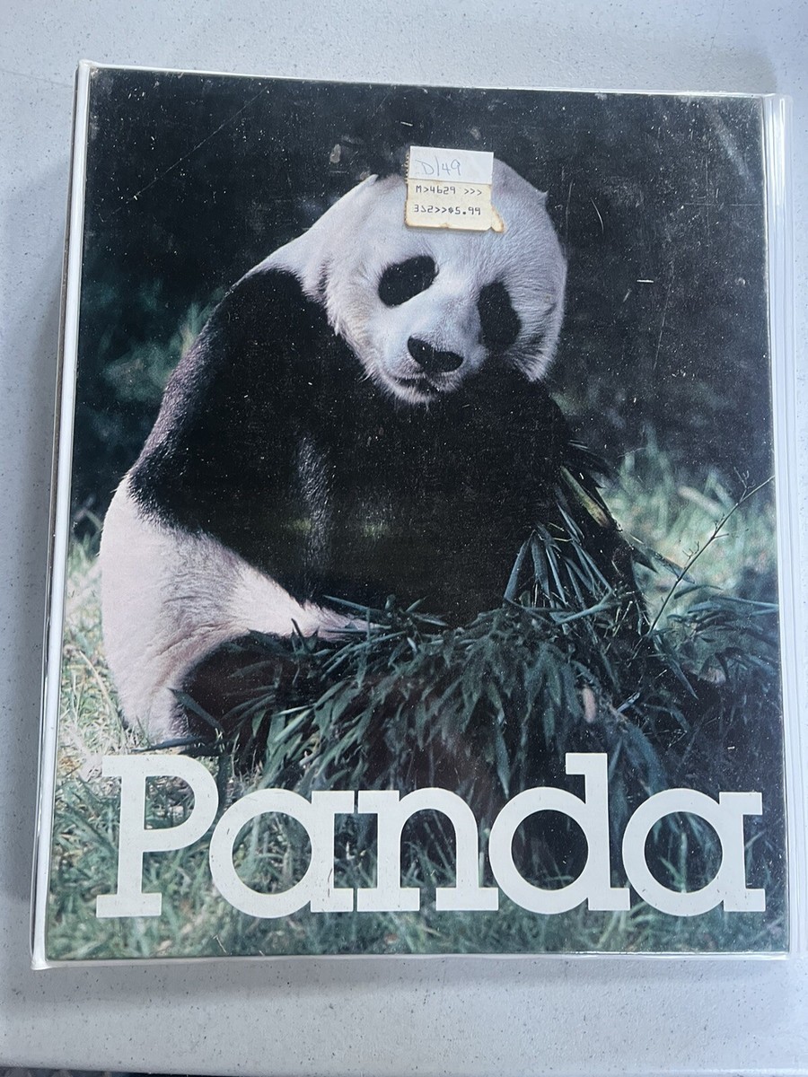 New Vintage Mead Data Center 29300 Panda Binder Folder NOS 80s