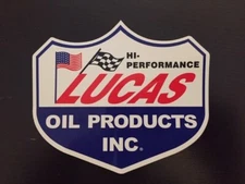 Lucas Oil Products Racing 6X5 Sticker