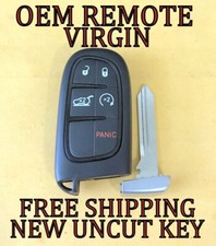 Oem 2014-2023 Jeep Cherokee Smart Keyless Proximity Remote Fob Gq4-54t 68141580