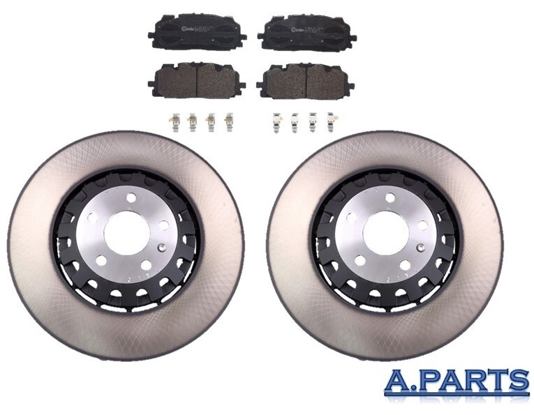 ORIGINAL BREMSENSATZ SHW/BREMBO 375mm BELÜFTET VORNE AUDI A4 A5 A6 A7 A8 Q5 Q7