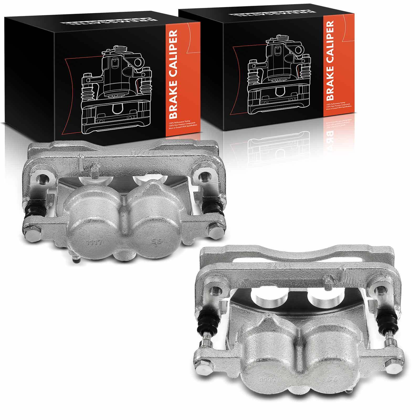 PAIR] Front Brake Calipers for Avalanche Sierra 1500 Tahoe w/ Hardware