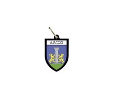 schl&uuml;sselanh&auml;nger schl&uuml;sselband flagge flaggen wappen stadt korsica ajaccio