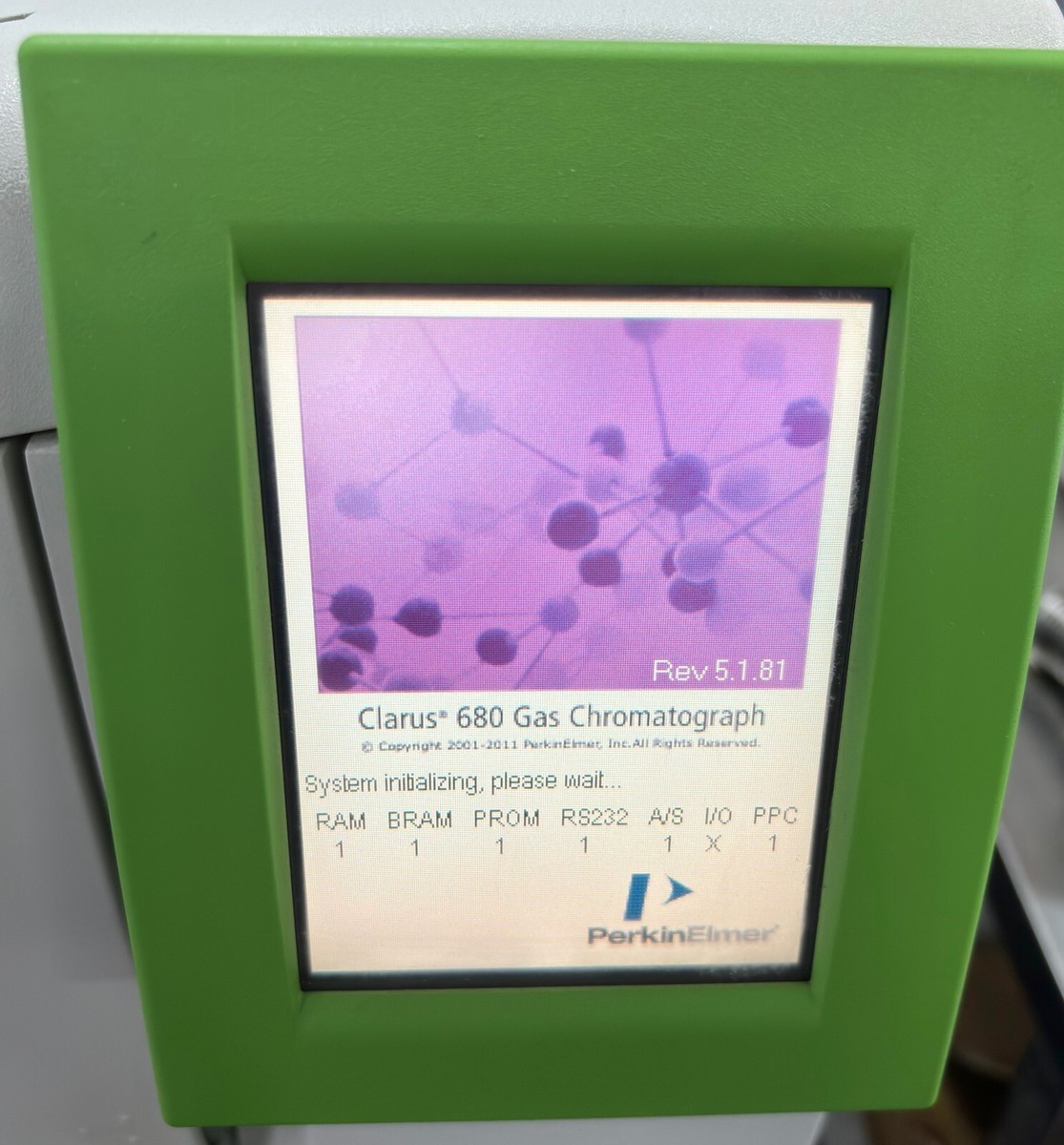 PE PERKIN ELMER CLARUS 680 600T GAS CHROMATOGRAPH MASS