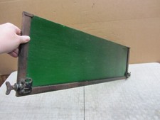 Teens 20s Model T Ford Ainsworth Visor Sunshade Green Glass Windshield Frame