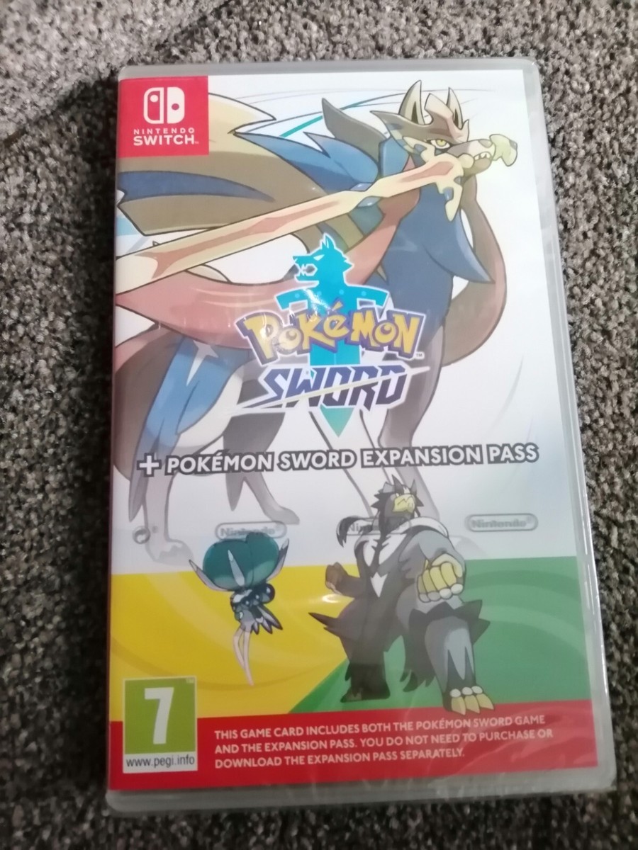 Pokemon Sword + Expansion Pass (Nintendo Switch, 2020) for sale
