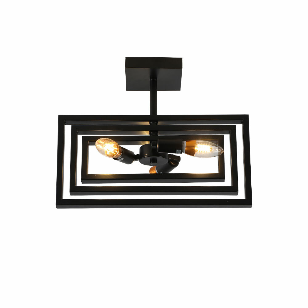 Modern Farmhouse Bedroom Chandelier Light Flush Pendant Lamps Ceiling