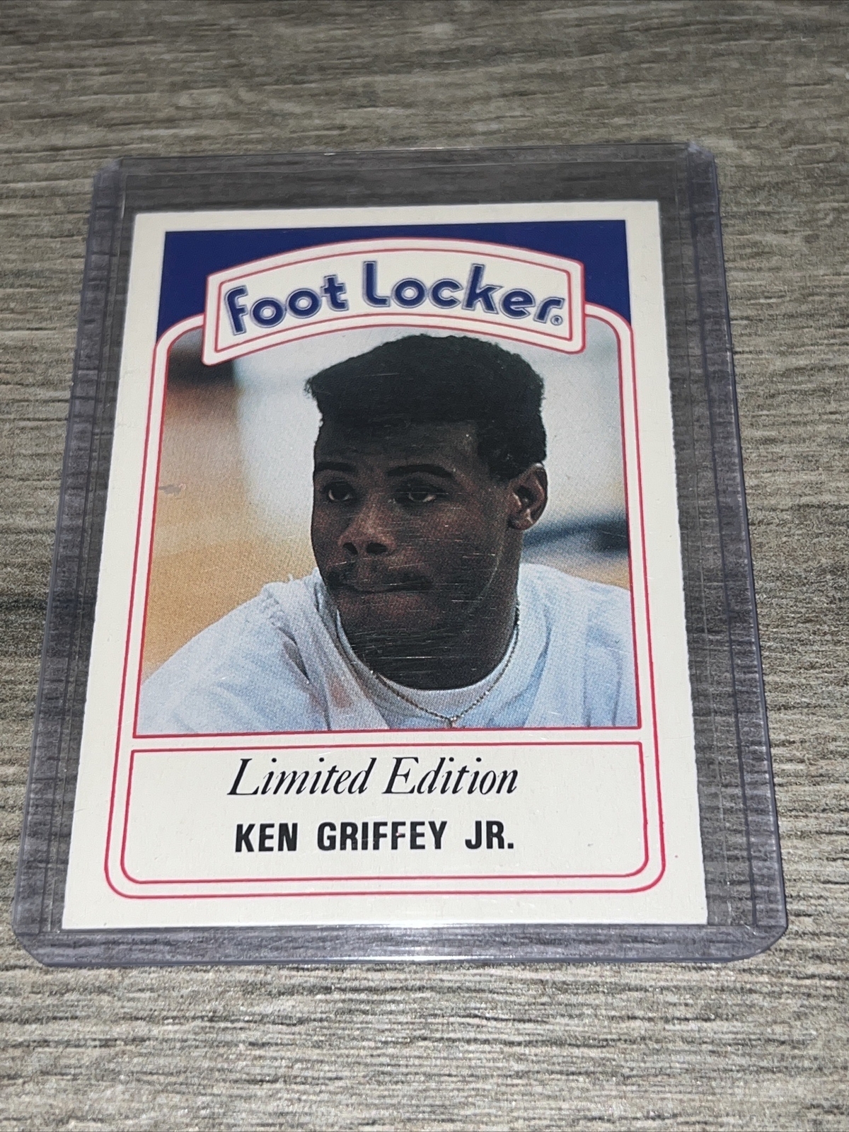 1991 Foot Locker Slam Fest! KEN GRIFFEY JR. 1 Mariners Baseball Card
