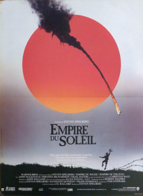 EMPIRE OF THE SUN - BALE / SPIELBERG - ORIGINAL KLEINES FRANZÖSISCHES FILMPLAKAT