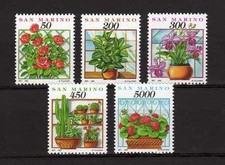 14367) SAN MARINO 1992 MNH** Flowers - Fiori - Orchids...