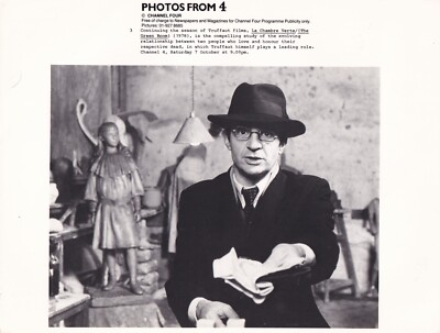 Original Pressekanal 4 Fotofilm Das grüne Zimmer François Truffaut
