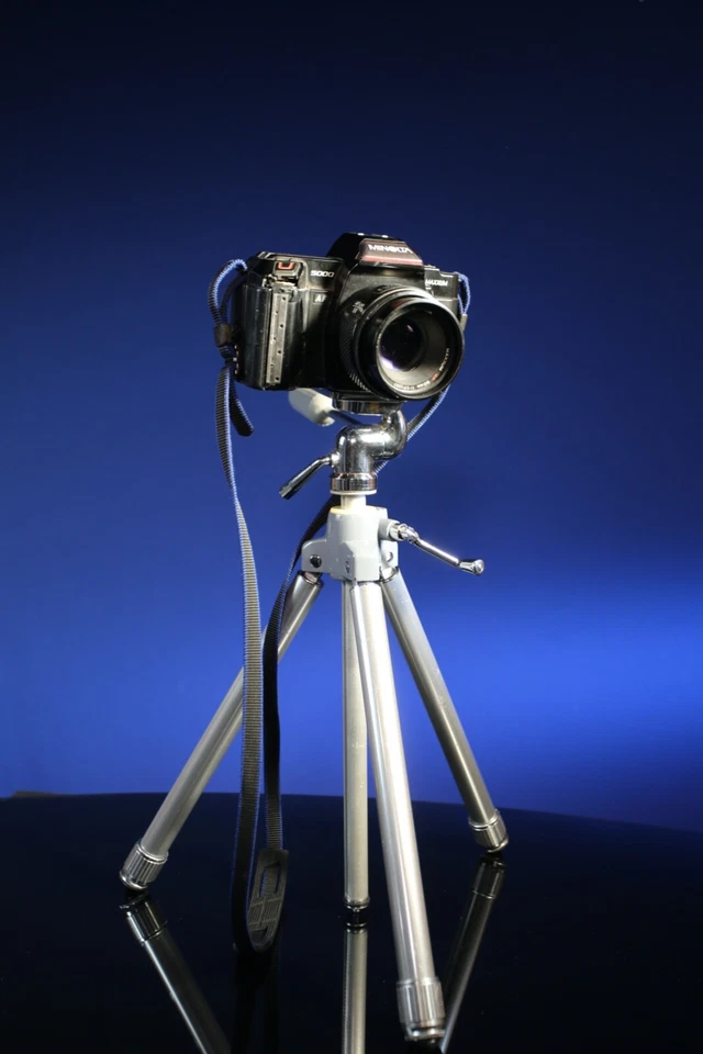 Minolta Maxxum 5000 AF Magnicon Prime Lens AF 50mm 1:1.7 SLR Film Camera Black - Image 3 of 4