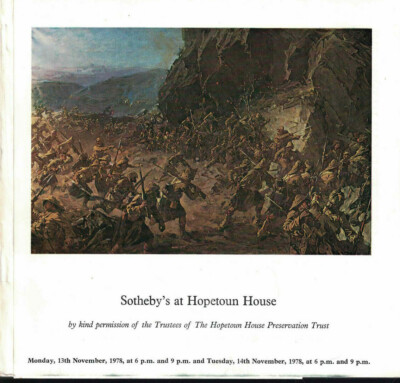 Sotheby's at Hopeoun House - Nov 13-14 1978 