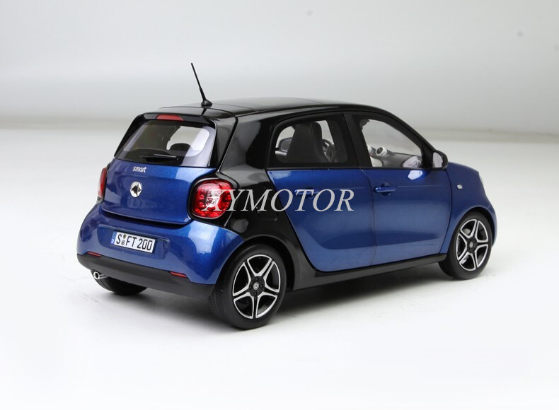 Norev 1:18 Benz smart forfour Diecast Model Car Toys Hobby Gift