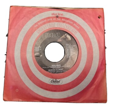 Morris Albert 45 RPM - Feelings/Memories  RCA GB-10937 1974