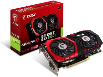 MSI NVIDIA GeForce GTX 1050 TI 4GB GDDR5 Graphics Card