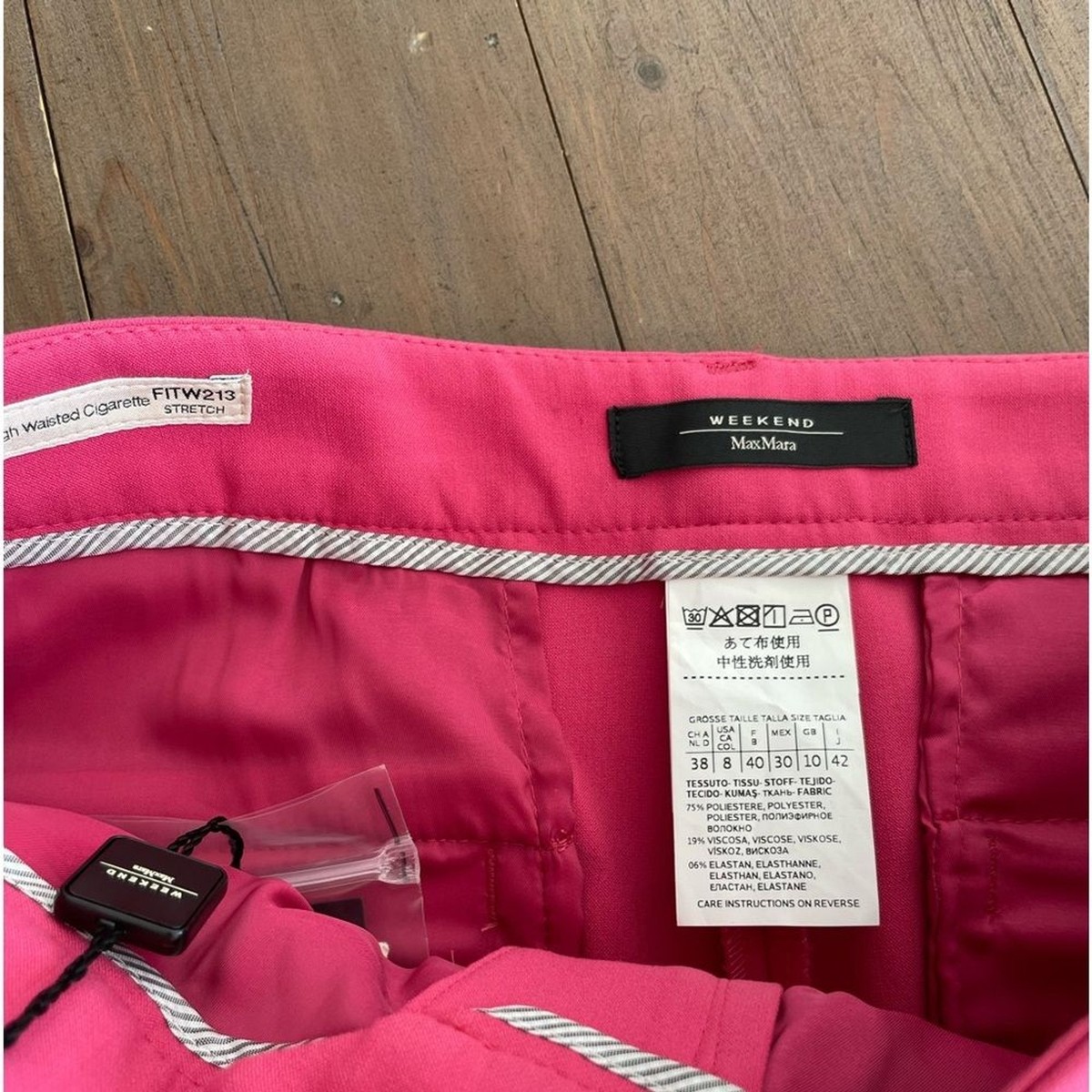 パンツ Weekend Max Mara Pink cotton Arturi1234 pant Weekend Pink Cotton Arturi1234 Pant (Weekend Max Mara/パンツ