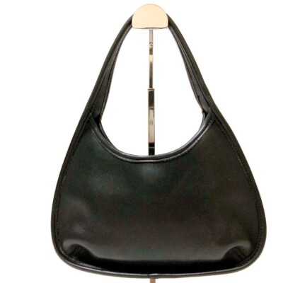 バッグ vintage coach ergo One shoulderbag black Old Coach Ergo One Shoulder Black leather Vintage Rare 9027