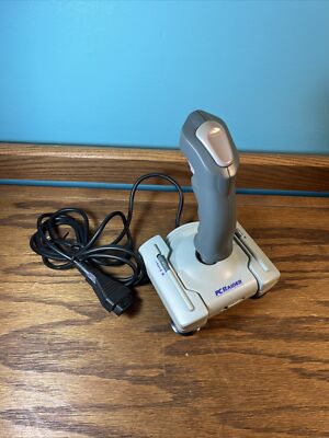 Vintage PC Raider Professional Analog Joystick Video Game Controller untested