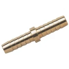 3PCS Hose Fuel Line Joiner 6mm 1/4'' Brass Pipe Repair Fitting Water Gas Tubing