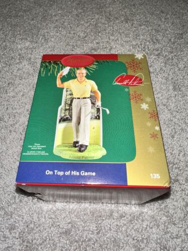 Arnold Palmer "On Top of His Game" Carlton Cards Heirloom Ornament CXOR-135P - Picture 1 of 4