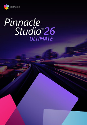 Pinnacle Studio 26 Ultimate (2023) Vollversion Dauerlizenz DE / ML Download NEU
