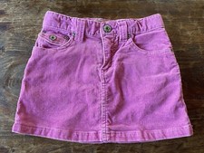 The Children's Place Girls Skirt Pink Corduroy Skort Size Medium 6X/7 Adj. waist