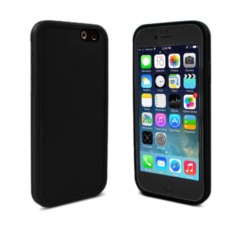 Indigi® Black Water/Dust Proof Case Protective Cover iPhone 6 Plus/6s Plus Only - Picture 1 of 1