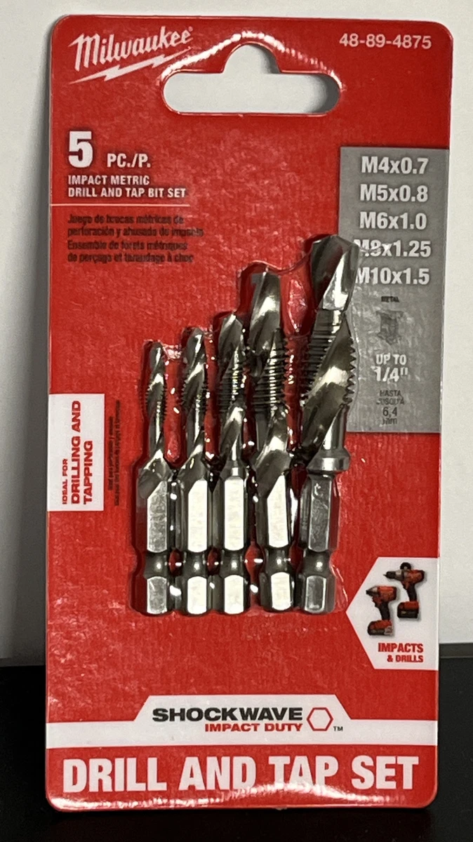 Drill and tap set milwaukee deals
