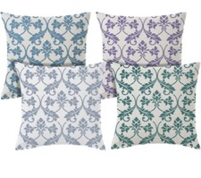 4 Throw Pillow Covers 18 x 18 Inchens Modern Decorative
