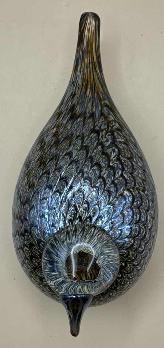 Rare iittala Finland Spotted Crake Bird Design Oiva Toikka 6