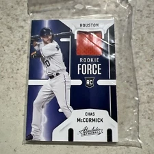 2022 Panini Absolute - Rookie Force #RF-CM Chas McCormick (MEM, RC)