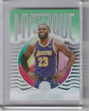 2020-21 PANINI ILLUSIONS #10 LEBRON JAMES MYSTIQUE EMERALD LAKERS 6304