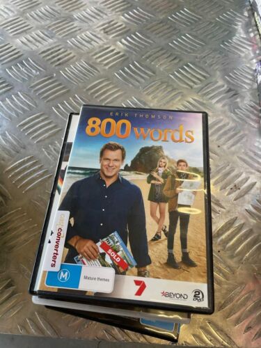 800 Words (DVD, 2015, 2-Disc Set) very good condition dvd region 4 t606 - Picture 1 of 1