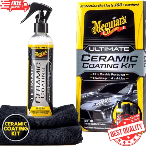 Meguiar's Ultimate Ceramic Coating Kit - Premium for Cars Delivers...