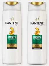 Image of 2x Pantene Pro V Shampoo Smooth &Sleek 270 ml For Silky Smoothness&Frizz Control